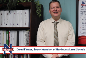 Northwest Local Schools Superintendent Darrell Yater 