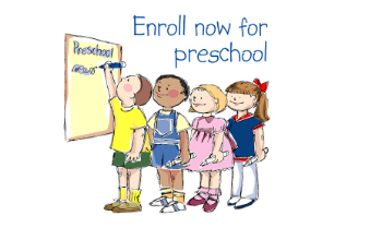Enroll Now for Preschool