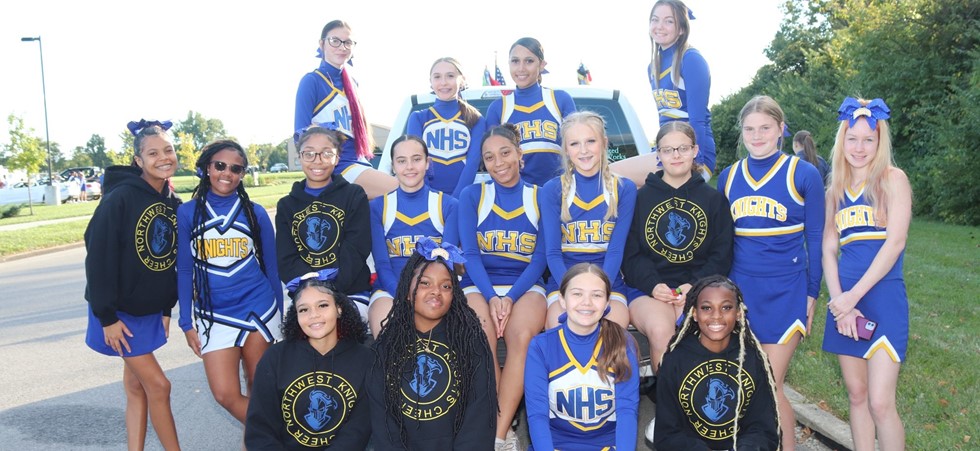 Northwest High School Cheerleaders 